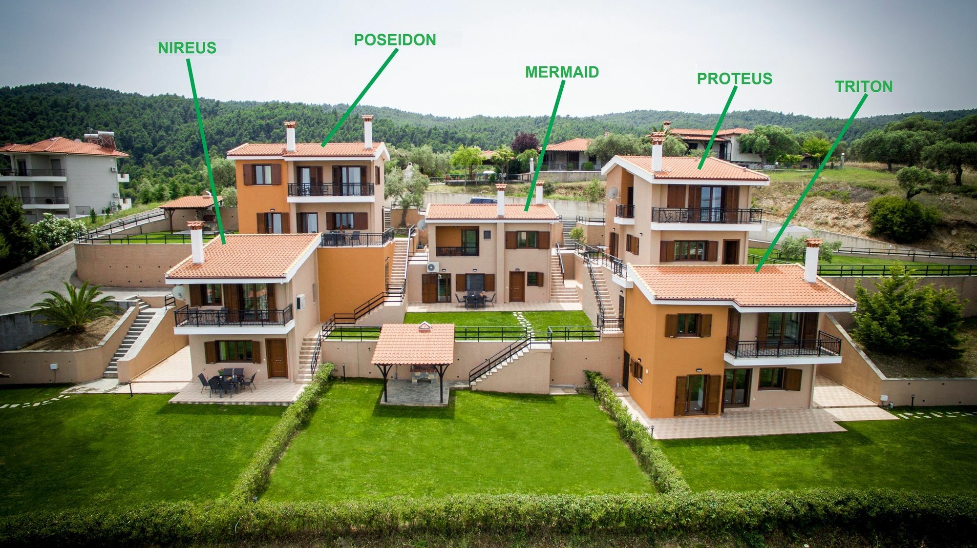 Seaview Villas Vourvourou Eksteriør billede